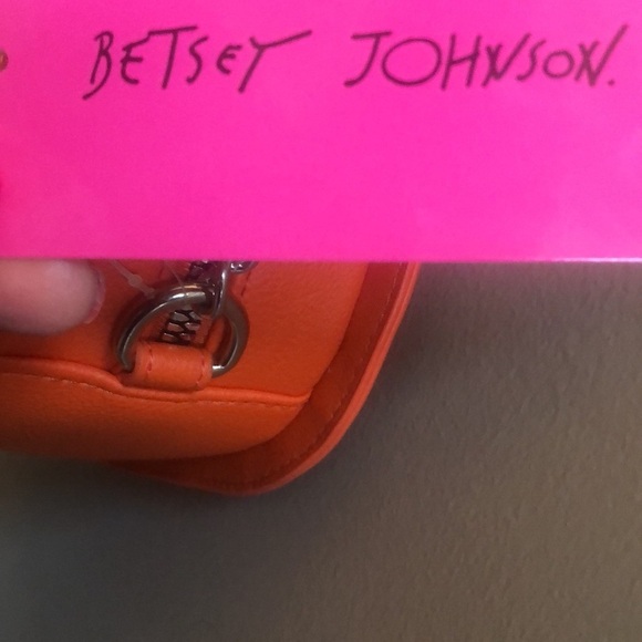 Betsey Johnson Kitsch pumpkin crossbody bag orange XOGINGER New with tags - Picture 2 of 14